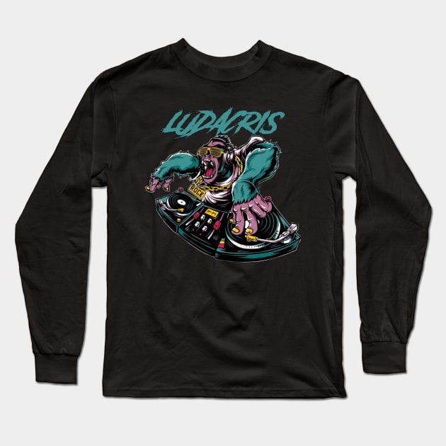 LUDACRIS RAPPER Long Sleeve T-Shirt by Tronjoannn-maha asyik 